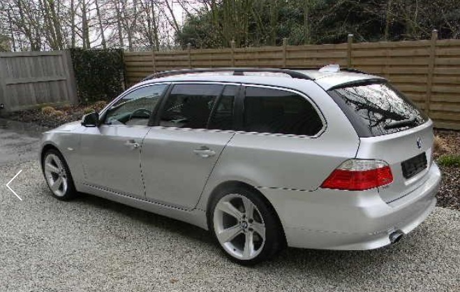 Left hand drive BMW 5 SERIES 520D TOURING